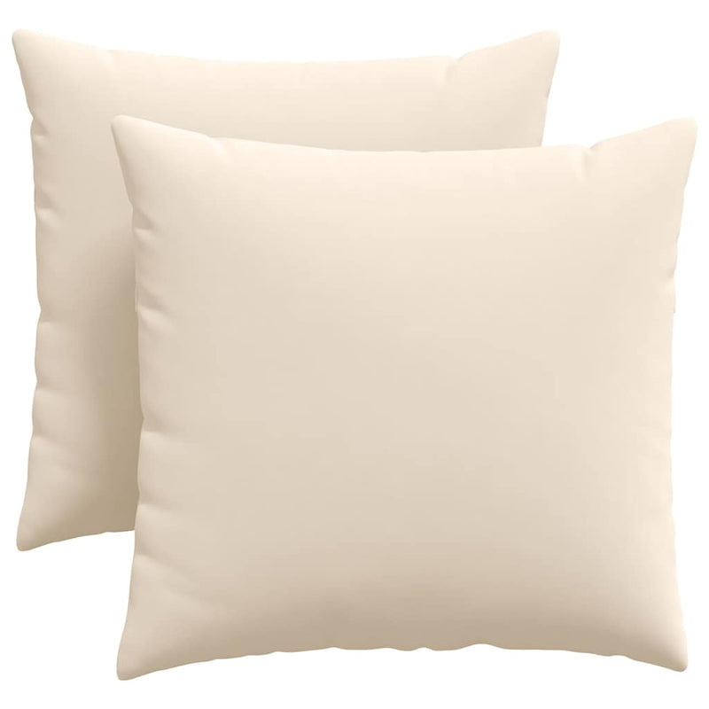 Afbeelding laden in galerijviewer, Vidaxl sofa kussens 2 stuks beige 45 x 45 cm stof