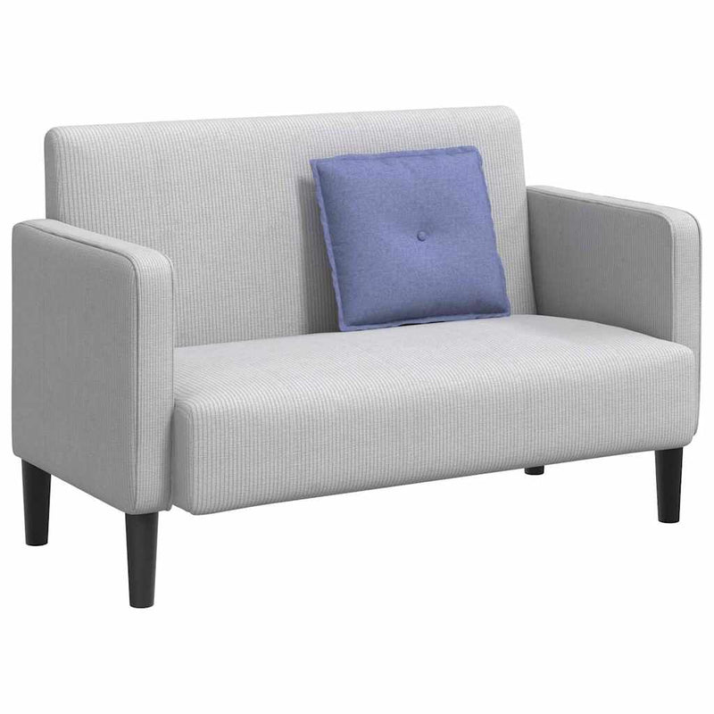 Afbeelding laden in galerijviewer, Vidaxl rugkussen jeans blauw 50 x 19 x 45 cm stof
