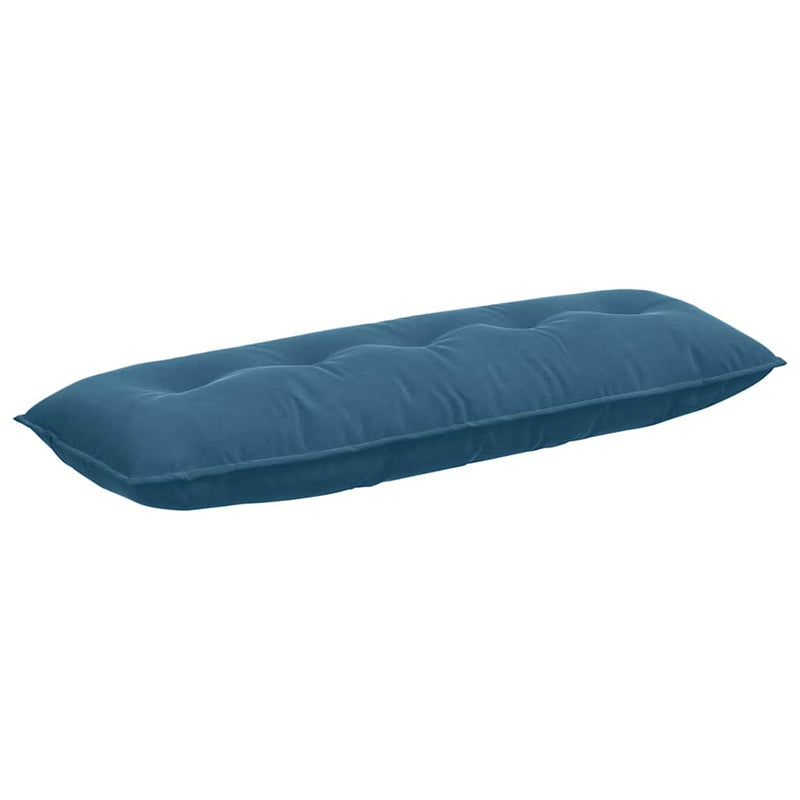 Afbeelding laden in galerijviewer, Vidaxl rugkussen blauw 140 x 50 cm cordstof