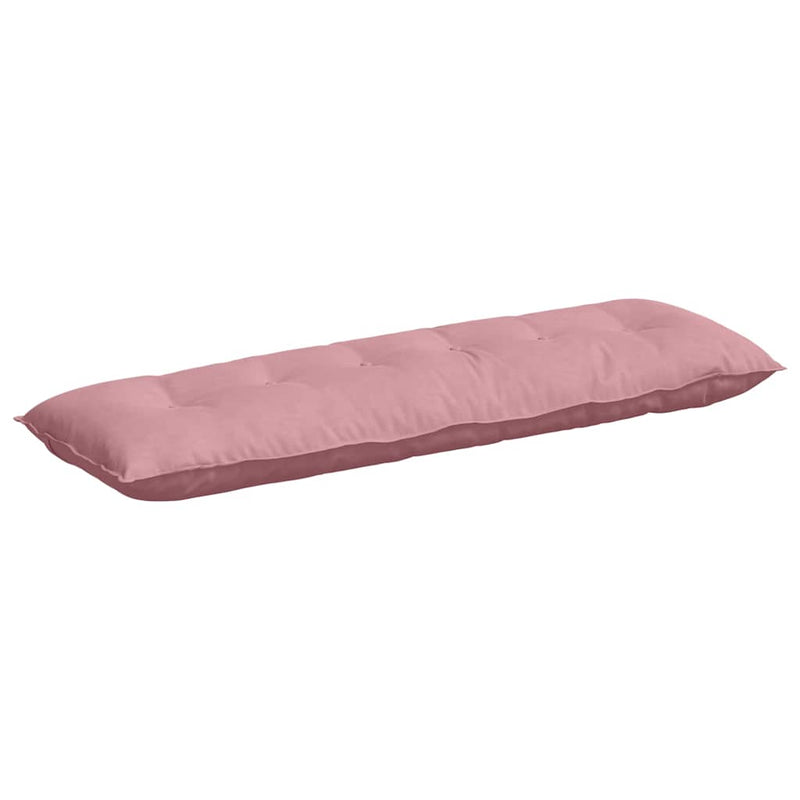 Afbeelding laden in galerijviewer, Vidaxl rugkussen roze 160 x 50 cm cordstof