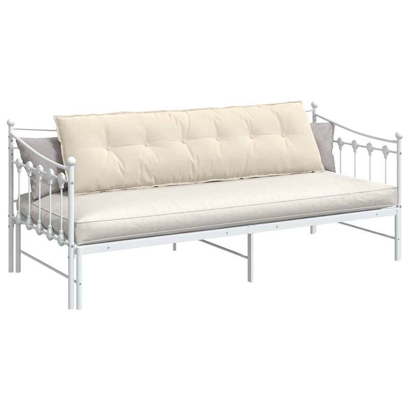 Afbeelding laden in galerijviewer, Vidaxl rugkussen beige 180 x 50 cm microvezel stof
