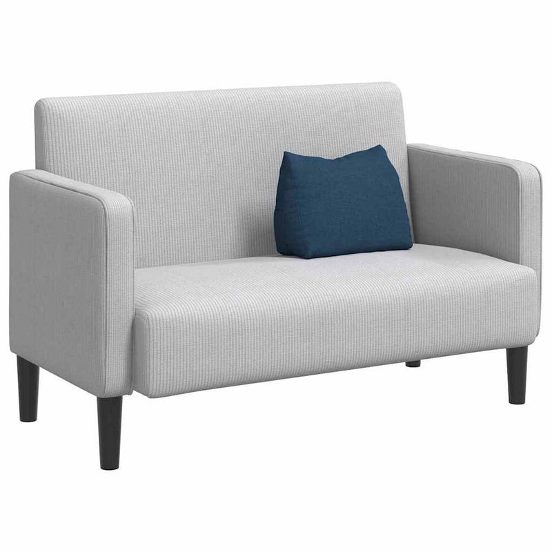 Afbeelding laden in galerijviewer, Vidaxl rugkussen blauw 45 x 20 x 35 cm stof