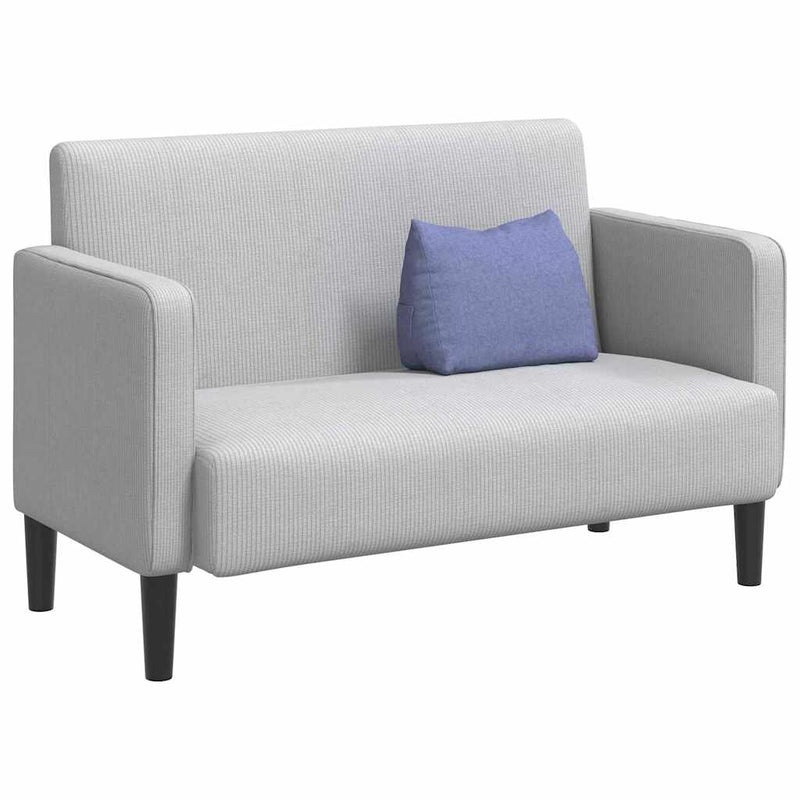 Afbeelding laden in galerijviewer, Vidaxl rugkussen jeans blauw 45 x 20 x 35 cm stof
