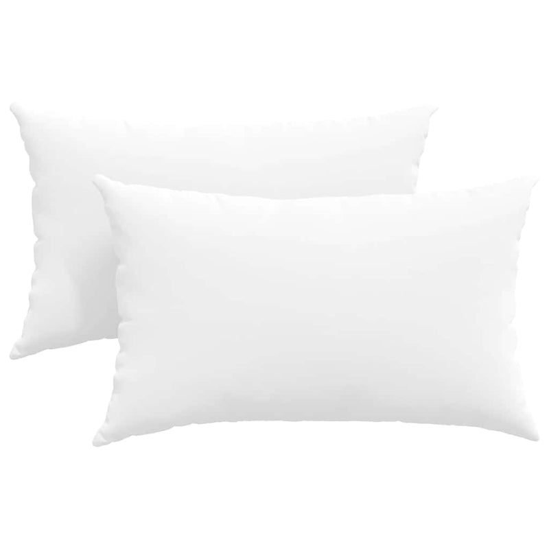 Afbeelding laden in galerijviewer, Vidaxl sofa kussens 2 pcs wit 50 x 30 cm stof