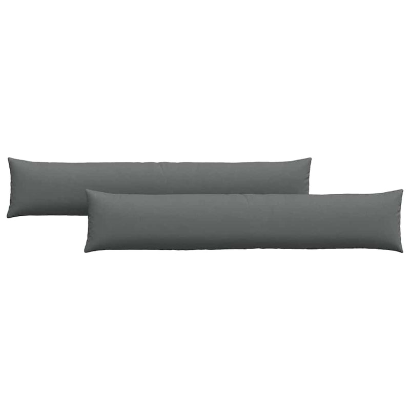 Afbeelding laden in galerijviewer, Vidaxl sofa kussens 2 pcs donkergrijs 200 x 40 cm stof
