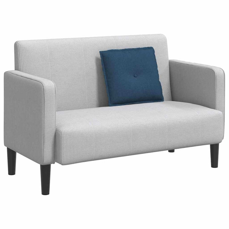 Afbeelding laden in galerijviewer, Vidaxl rugkussen blauw 50 x 19 x 45 cm stof