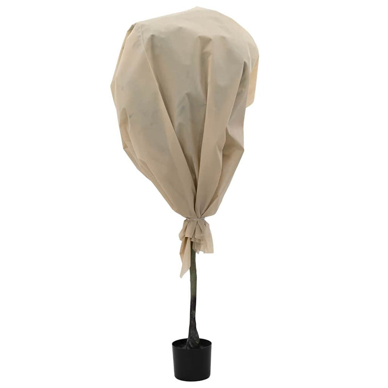 Afbeelding laden in galerijviewer, Vidaxl vorstbescherming plantvlies beige 50 x 1,6 m niet-geweven stof