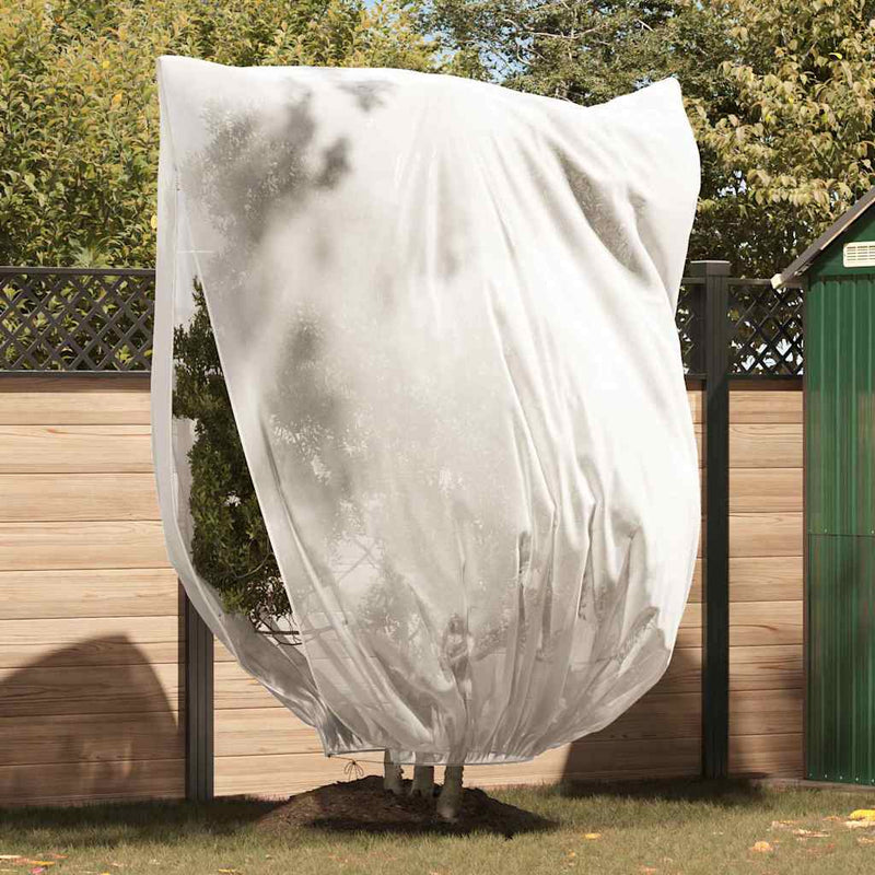 Afbeelding laden in galerijviewer, Vidaxl vorstbescherming plantenfleece covers wit 2,4 x 2 m