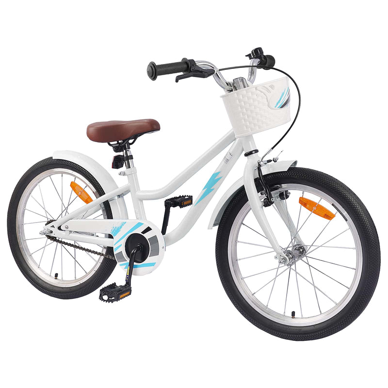 Afbeelding laden in galerijviewer, Vidaxl kinderfiets 20 inch voor 6-11 jaar oud wit