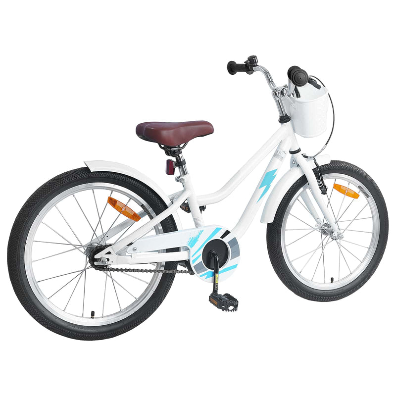 Afbeelding laden in galerijviewer, Vidaxl kinderfiets 20 inch voor 6-11 jaar oud wit