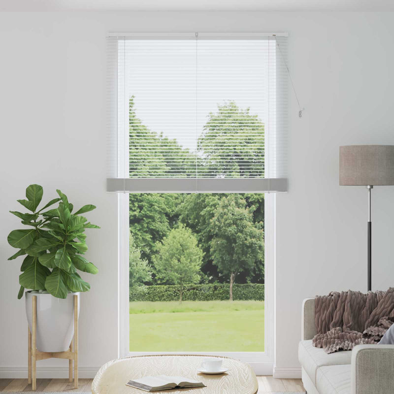 Afbeelding laden in galerijviewer, Vidaxl venetiaanse blind verstelbaar wit 213 x 120 cm pvc