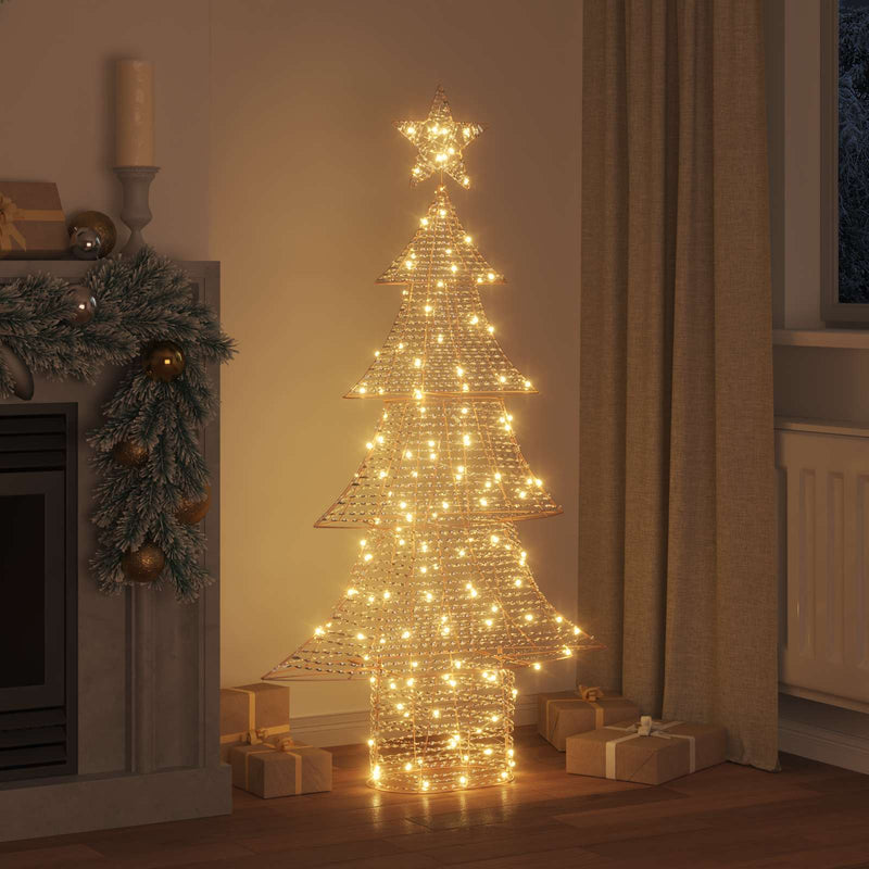 Afbeelding laden in galerijviewer, Vidaxl kerstboom met 160 led warmwit 151 cm pet