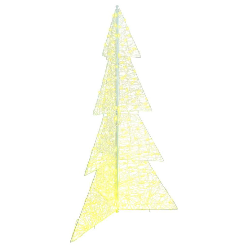 Afbeelding laden in galerijviewer, Vidaxl kerstboom met 240 led warmwit 180 cm acryl