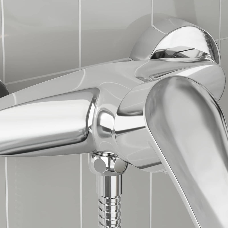 Afbeelding laden in galerijviewer, Vidaxl douchemengkraan chroom g 1 2 inch