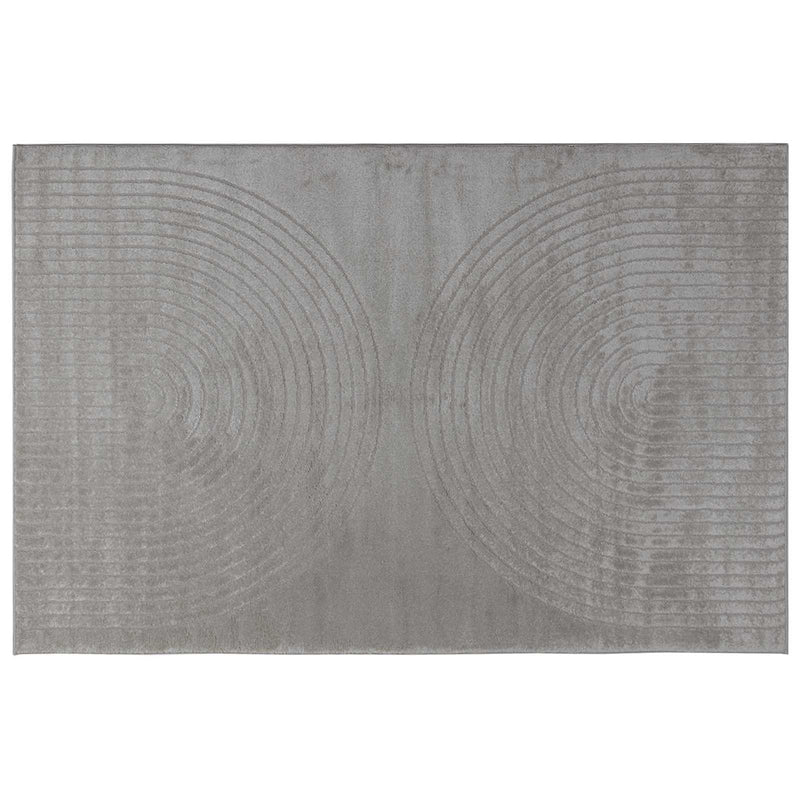 Afbeelding laden in galerijviewer, Vidaxl binnen kleed galati grijs 240 x 340 cm polyester medium pile