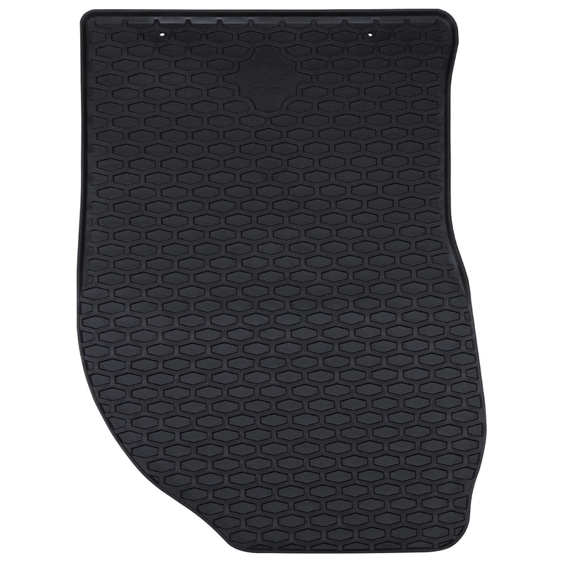 Afbeelding laden in galerijviewer, Vidaxl autobodemmat 4 pcs zwart rubber