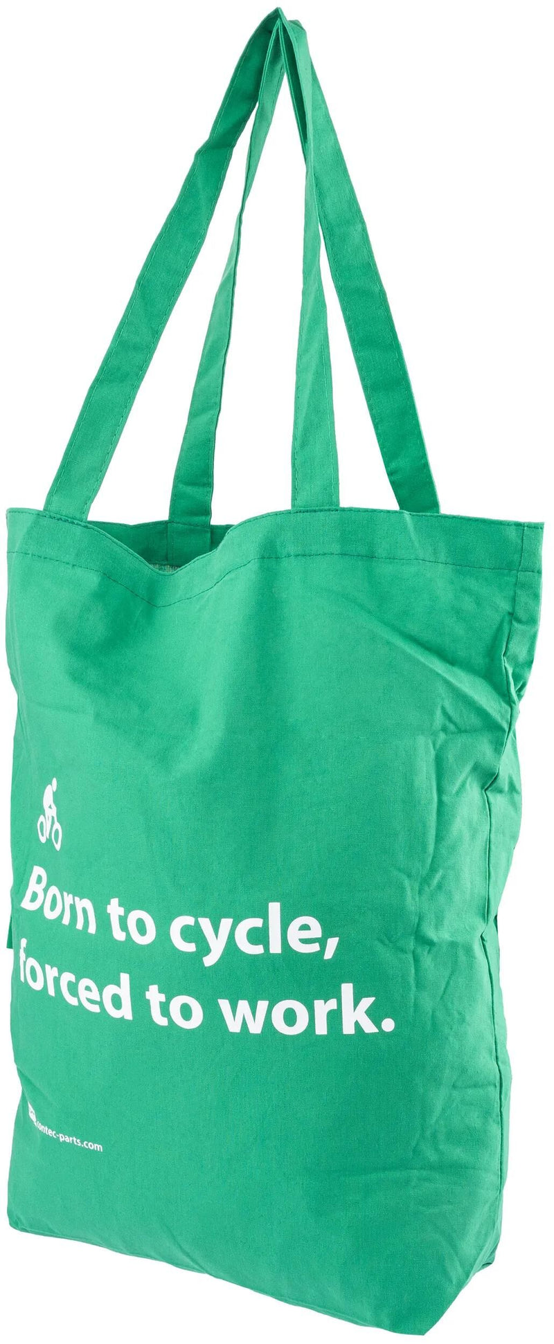 Afbeelding laden in galerijviewer, Contec tasche born to cycle ct cotton bag born to cycle bag foldable green