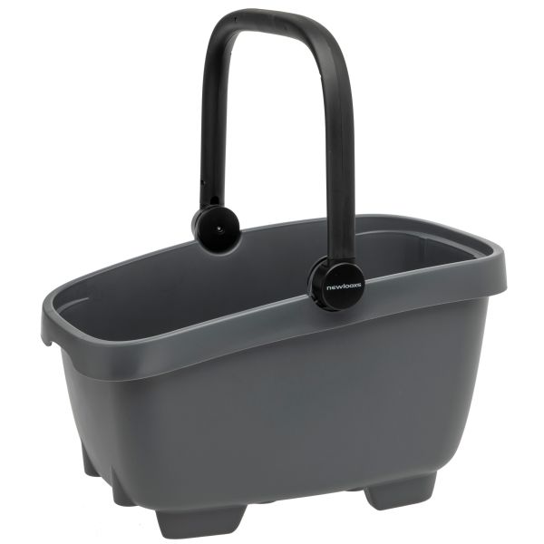 Afbeelding laden in galerijviewer, New looxs mand clipper antraciet racktime 28l 47x37x27 cm 700.810rt