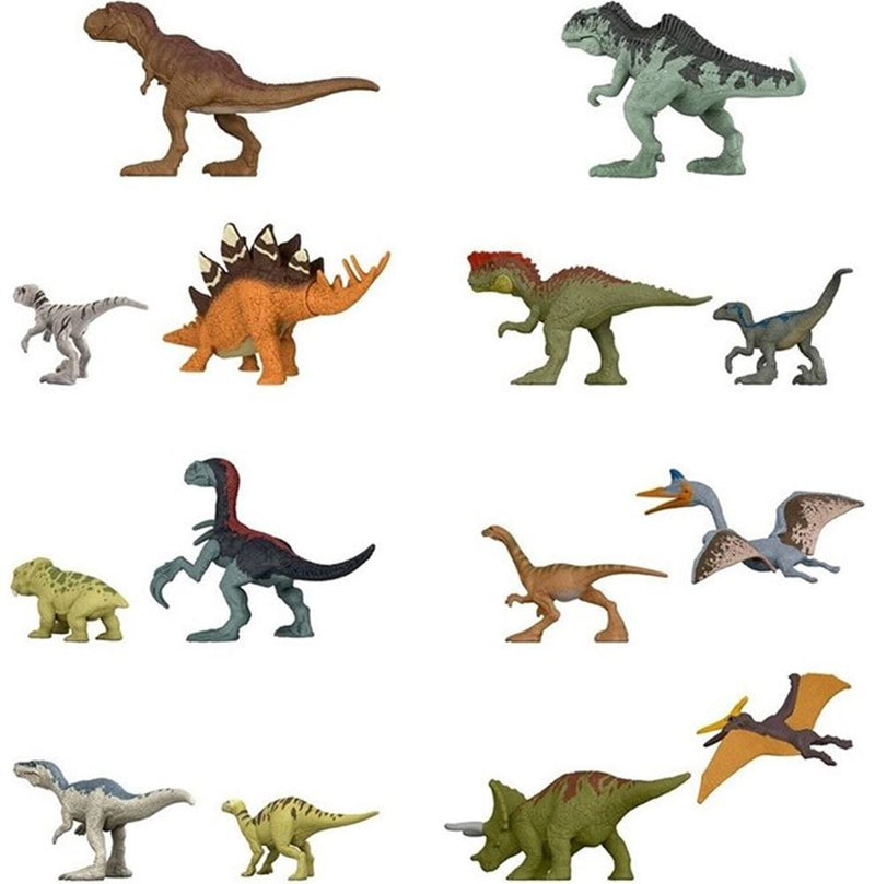 Afbeelding laden in galerijviewer, Jurassic world minis figuur 1-pack + 2-p