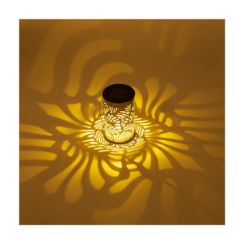 Afbeelding laden in galerijviewer, Lumineo solar lantaarn metaal ø8xh13cm 3 assorti
