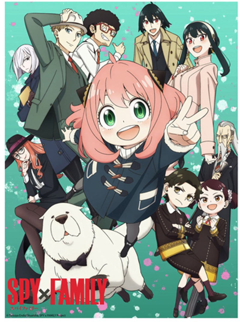 Afbeelding laden in galerijviewer, Ravensburger legpuzzel spy x family anime 500 stukjes puzzel.
