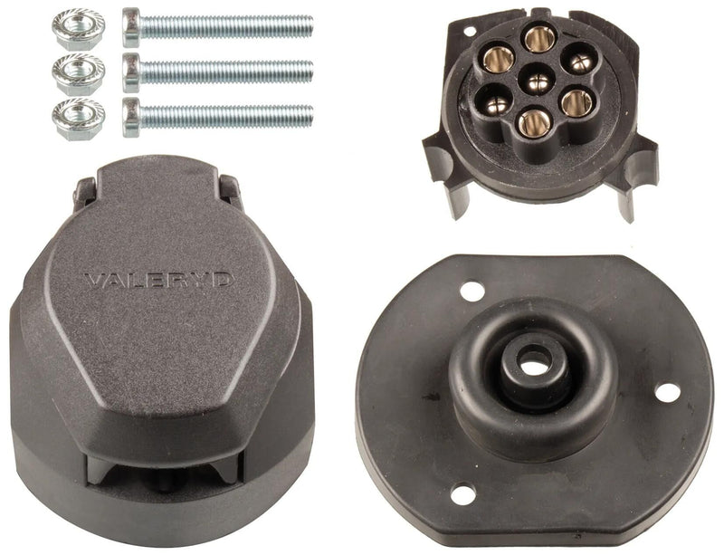 Afbeelding laden in galerijviewer, Valeryd steckdose 7-pin socket outlet plastic