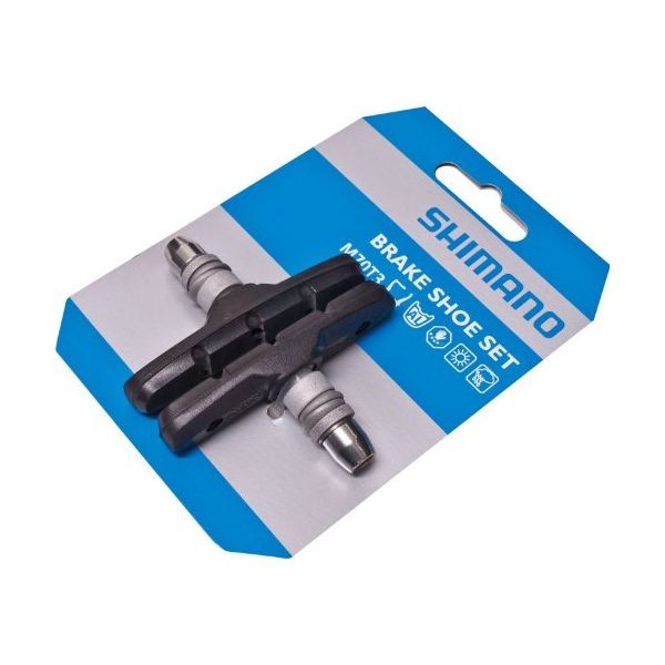 Afbeelding laden in galerijviewer, Shimano set remblokken M70T3 V-brake Deore Y8BM9810A