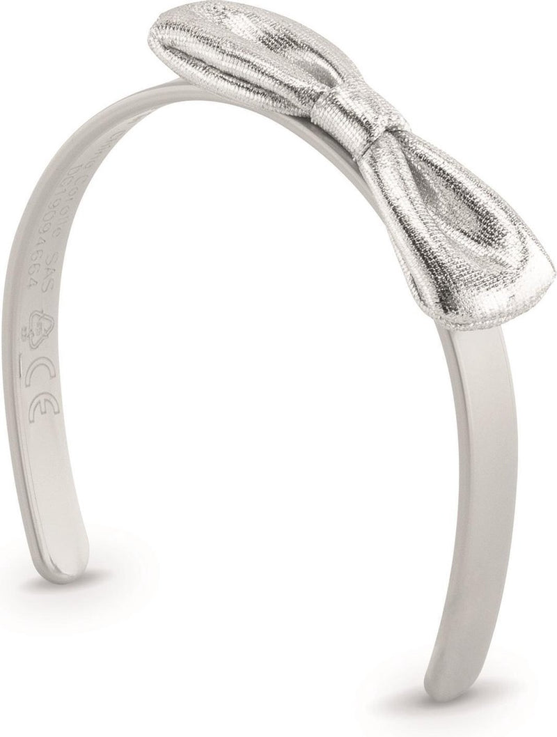 Afbeelding laden in galerijviewer, Corolle ma haarband met strik zilver, 36cm