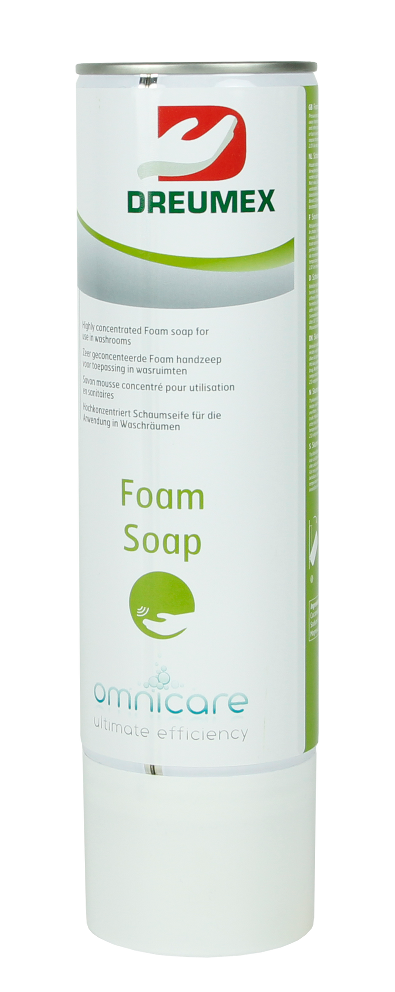 Afbeelding laden in galerijviewer, Dreumex omnicare hygienic foam soap 1 x 400 ml.