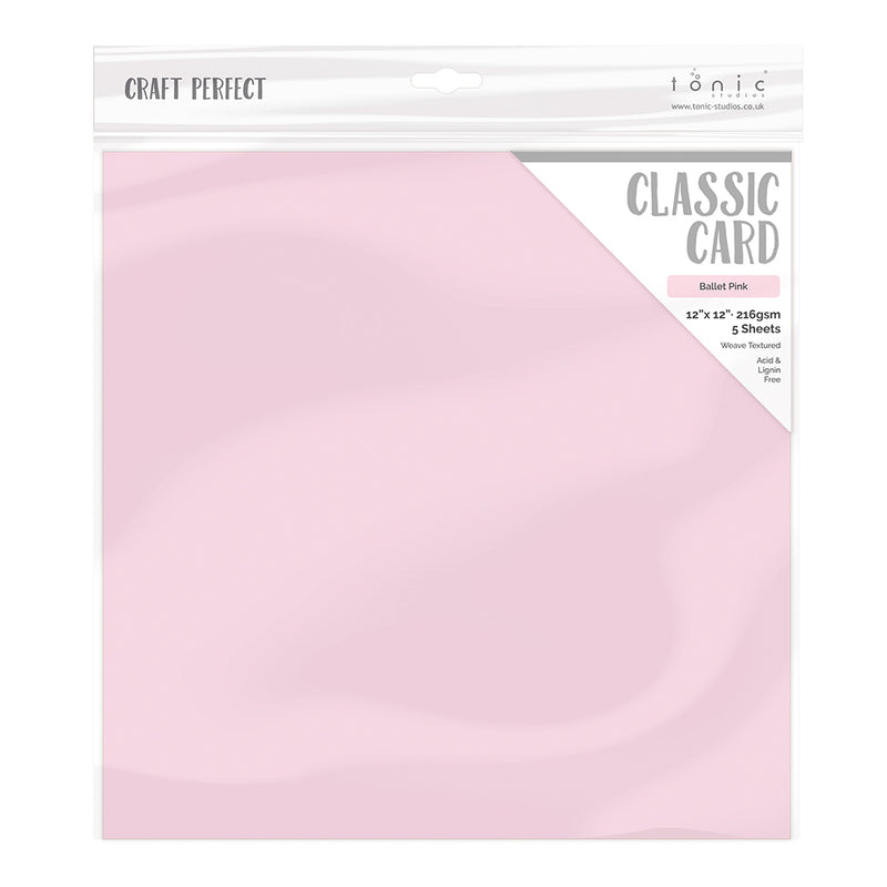 Afbeelding laden in galerijviewer, Craft perfect by tonic studios craft perfect • klassieke kaart 30,5x30,5cm 5pcs ballet pink