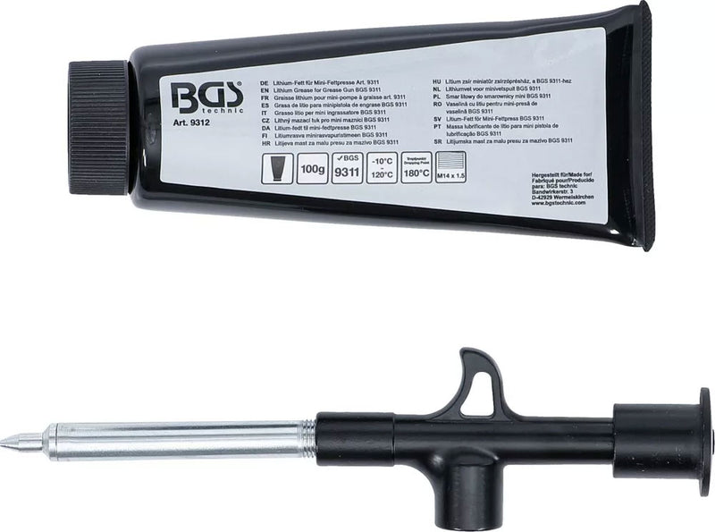 Afbeelding laden in galerijviewer, Bgs technic mini grease gun with lithium grease 100 g tube