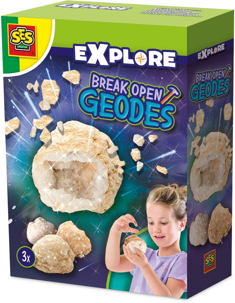 Afbeelding laden in galerijviewer, Ses creative ses explore geodes open breken