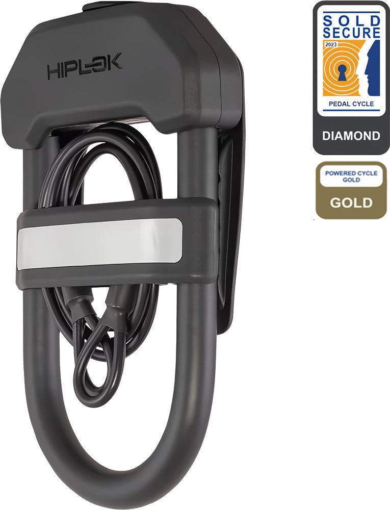 Afbeelding laden in galerijviewer, Hiplok dxc with clip and cable - portable u-lock