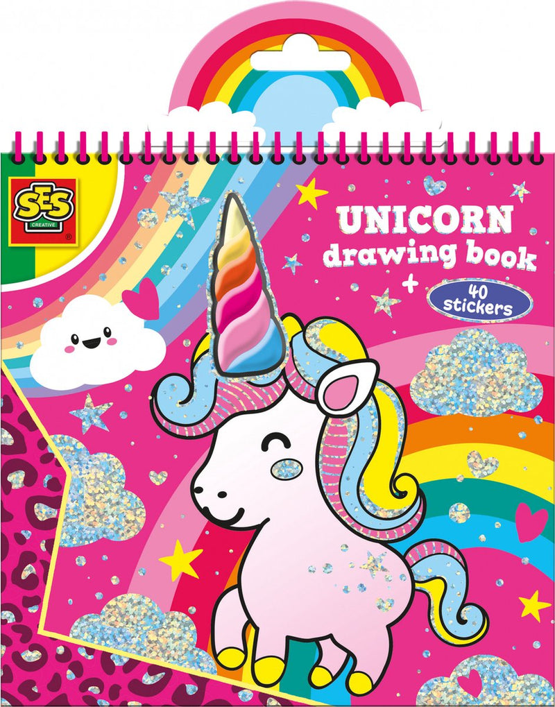 Afbeelding laden in galerijviewer, Ses creative ses unicorn kleurboek