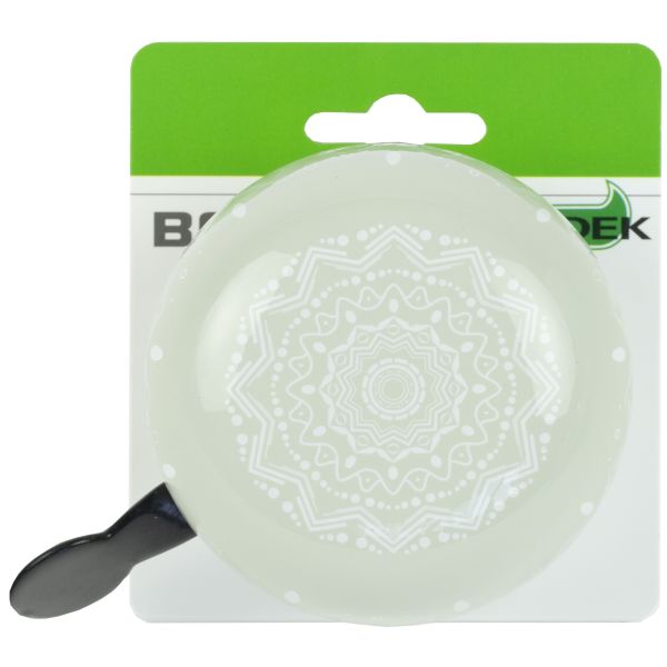 Afbeelding laden in galerijviewer, Widek ding dong bel groot mandala frost grey op kaart