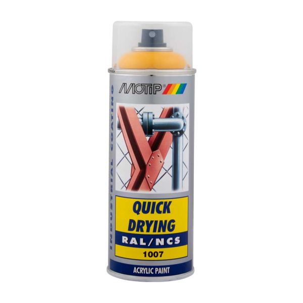 Afbeelding laden in galerijviewer, Motip industrial ral1007 400 ml.