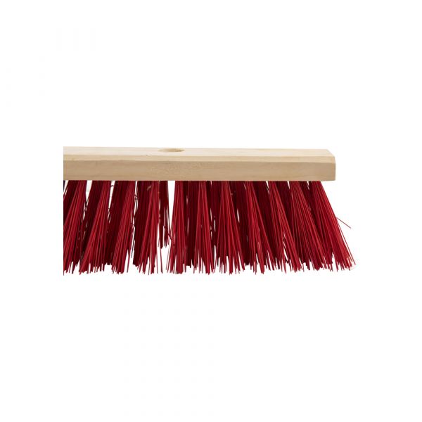 Afbeelding laden in galerijviewer, Bezem nylon rood 29 cm.