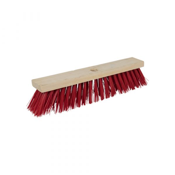 Afbeelding laden in galerijviewer, GARDENGEAR Bezem nylon rood 40 cm.