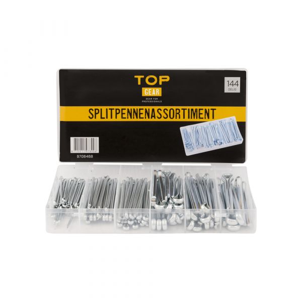 Afbeelding laden in galerijviewer, Topgear splitpennenassortiment 144 delig