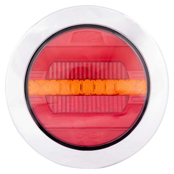 Afbeelding laden in galerijviewer, Ac hterlicht dynamic led rond *