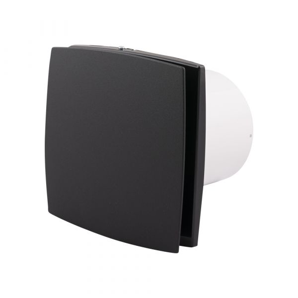 Afbeelding laden in galerijviewer, Ac ventilator 100 mm silent timer vochtsensor blk edition