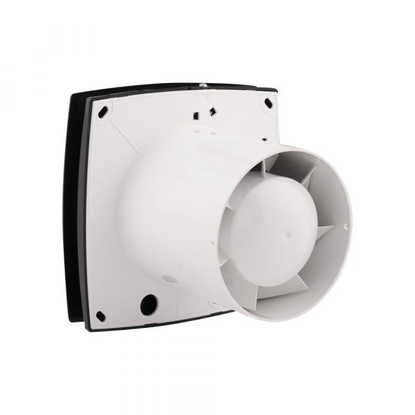 Afbeelding laden in galerijviewer, Ac ventilator 100 mm silent timer vochtsensor blk edition