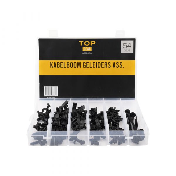 Afbeelding laden in galerijviewer, Topgear kabelboom geleiders ass. 54-delig.