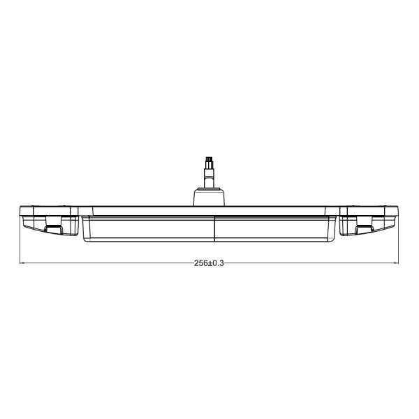 Afbeelding laden in galerijviewer, Ac hterlicht slimline 4 functies 12-24v led