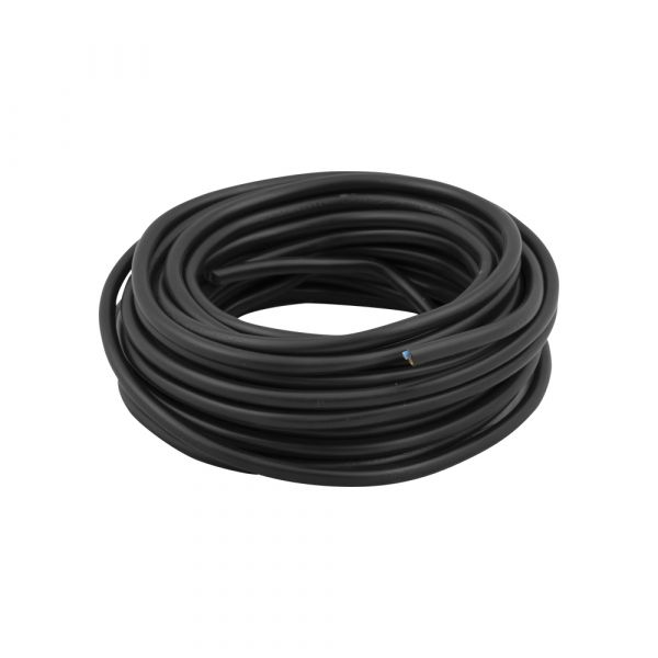 Afbeelding laden in galerijviewer, Q-link huishoudsnoer 2x0.75 zwart 10 meter.