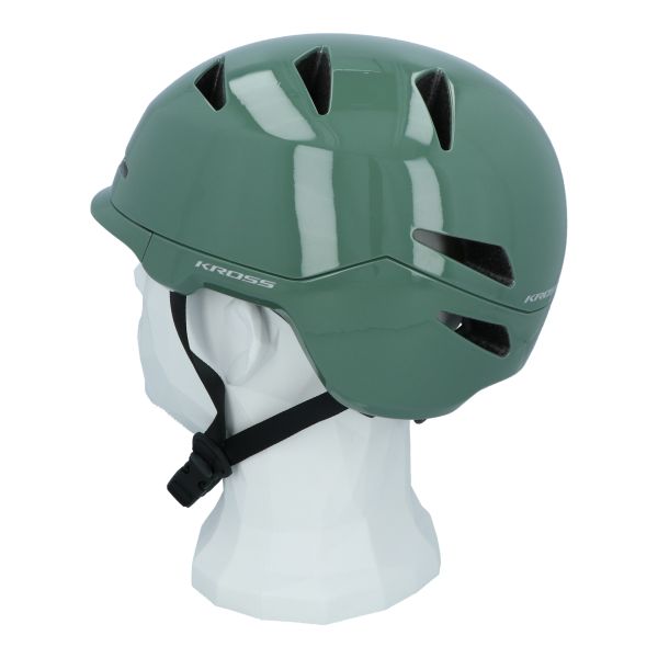 Afbeelding laden in galerijviewer, Kross fietshelm city capitalo l (58-61cm) - groen