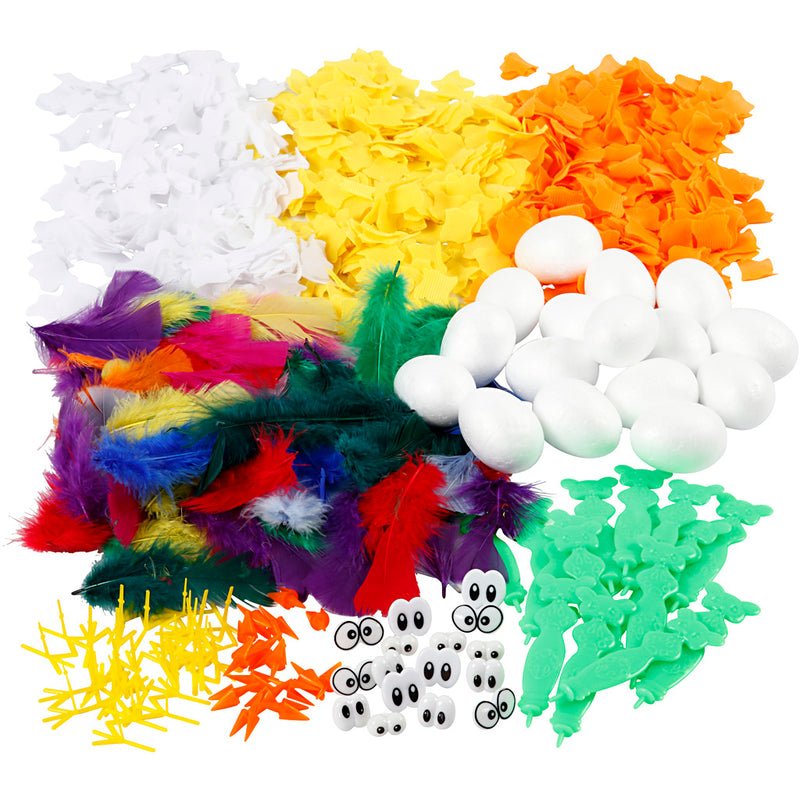 Afbeelding laden in galerijviewer, Https: www.cchobby.nl set-voor-kuikens-h-6-cm-16-stuk-1-set