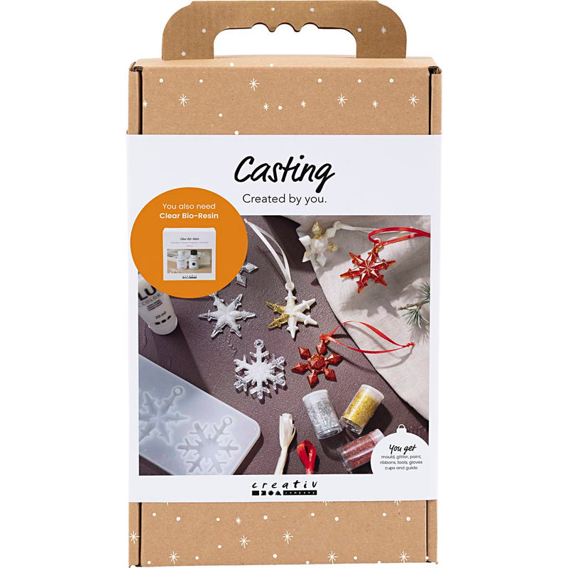 Afbeelding laden in galerijviewer, Https: www.cchobby.nl hobbyset-gieten-sneeuwvlok-1-doos