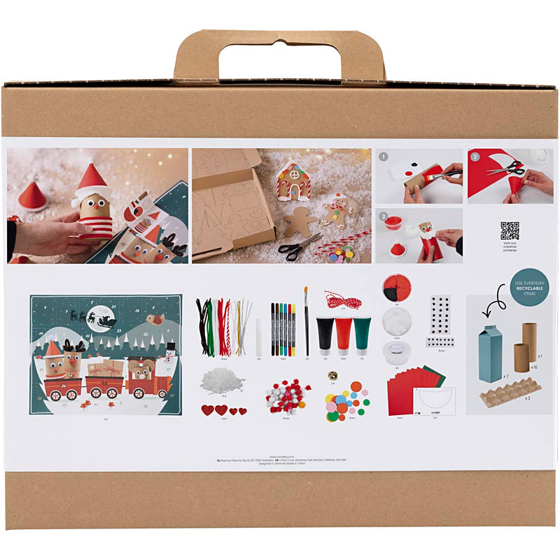 Afbeelding laden in galerijviewer, Https: www.cchobby.nl adventskalender-recycling-1-doos