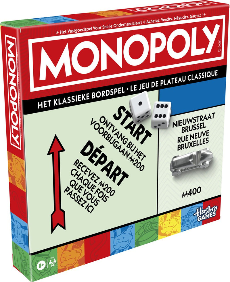Afbeelding laden in galerijviewer, Monopoly classic vernieuwde editie belgie